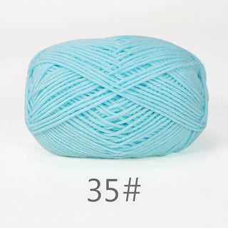 50g Soft Milk Cotton Yarn Set – Premium Crochet & Knitting Wool for DIY Crafts and Projects