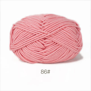 50g Soft Milk Cotton Yarn Set – Premium Crochet & Knitting Wool for DIY Crafts and Projects