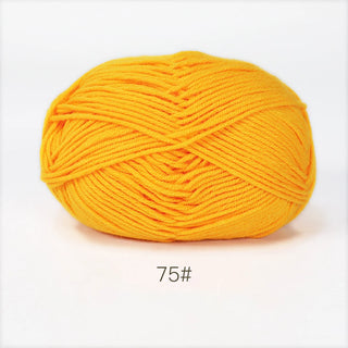 50g Soft Milk Cotton Yarn Set – Premium Crochet & Knitting Wool for DIY Crafts and Projects