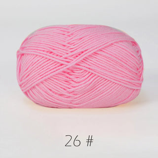 50g Soft Milk Cotton Yarn Set – Premium Crochet & Knitting Wool for DIY Crafts and Projects