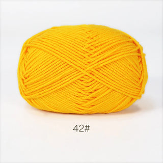 50g Soft Milk Cotton Yarn Set – Premium Crochet & Knitting Wool for DIY Crafts and Projects