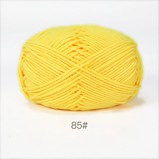 50g Soft Milk Cotton Yarn Set – Premium Crochet & Knitting Wool for DIY Crafts and Projects