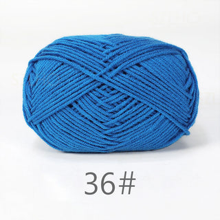 50g Soft Milk Cotton Yarn Set – Premium Crochet & Knitting Wool for DIY Crafts and Projects