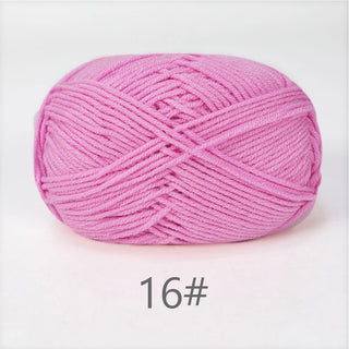 50g Soft Milk Cotton Yarn Set – Premium Crochet & Knitting Wool for DIY Crafts and Projects