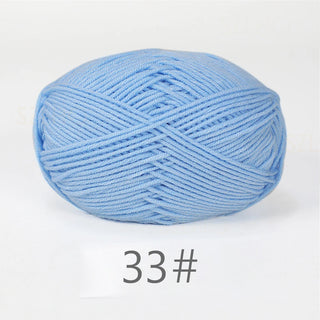 50g Soft Milk Cotton Yarn Set – Premium Crochet & Knitting Wool for DIY Crafts and Projects