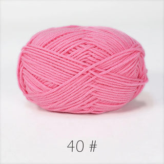 50g Soft Milk Cotton Yarn Set – Premium Crochet & Knitting Wool for DIY Crafts and Projects