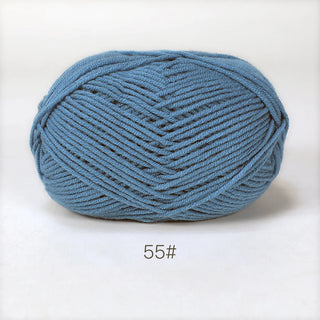 50g Soft Milk Cotton Yarn Set – Premium Crochet & Knitting Wool for DIY Crafts and Projects