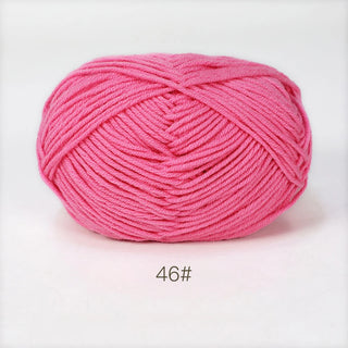 50g Soft Milk Cotton Yarn Set – Premium Crochet & Knitting Wool for DIY Crafts and Projects