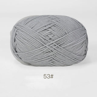 50g Soft Milk Cotton Yarn Set – Premium Crochet & Knitting Wool for DIY Crafts and Projects